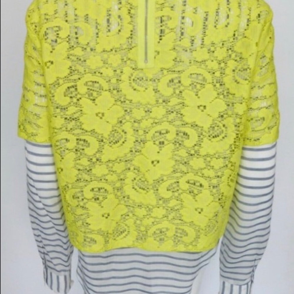ELIZABETH & JAMES Carnie Blouse Size L - Picture 5 of 5